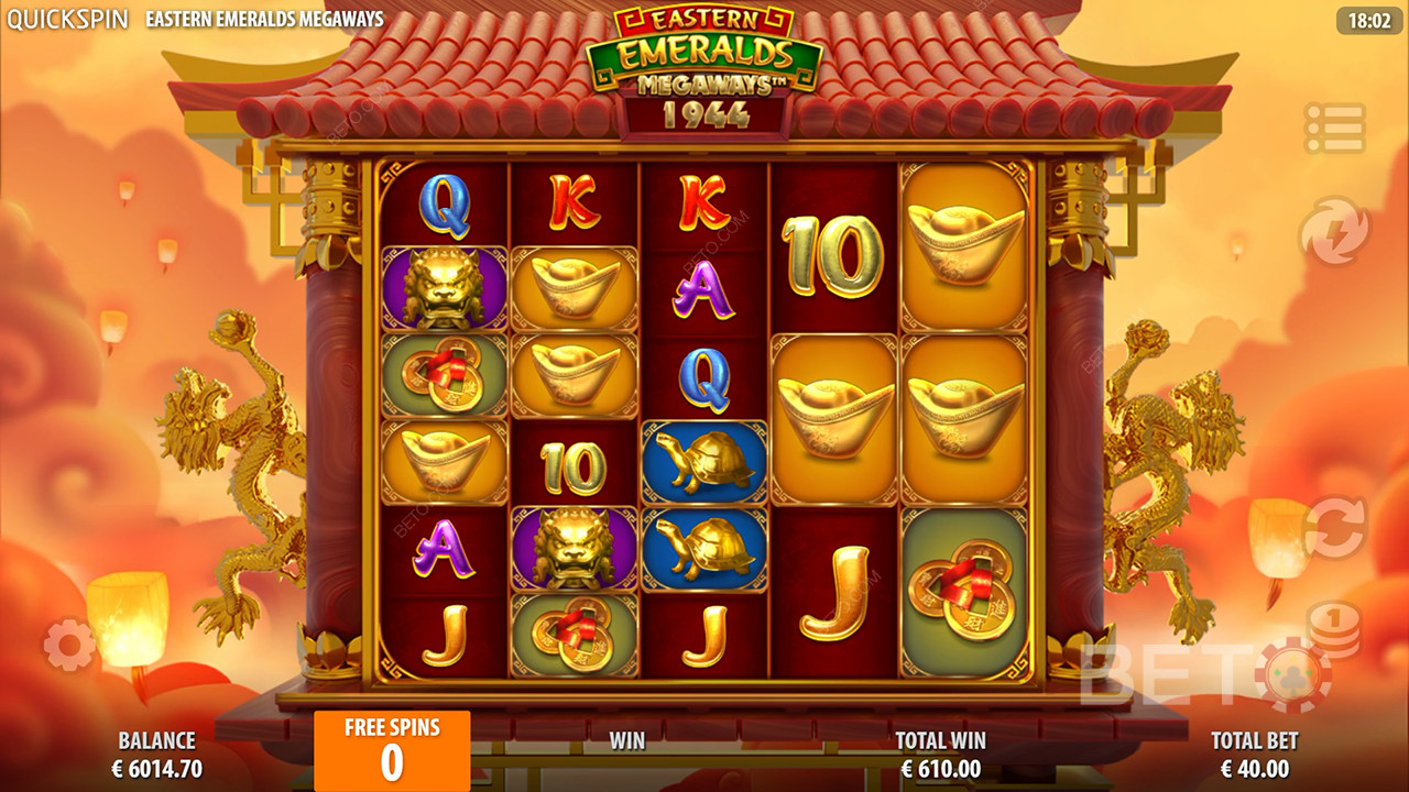 Eastern Emeralds Megaways Recenzia od BETO Slots