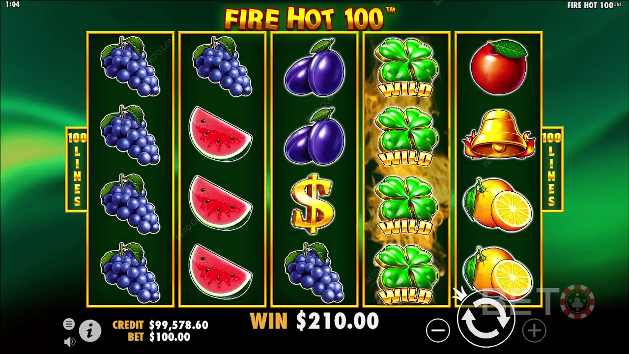 Fire Hot 100 Recenzia od BETO Slots