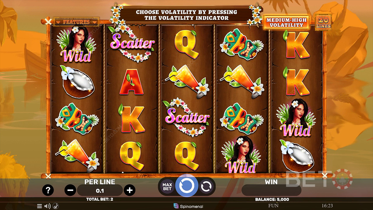 Hawaiian Bliss Recenzia od BETO Slots