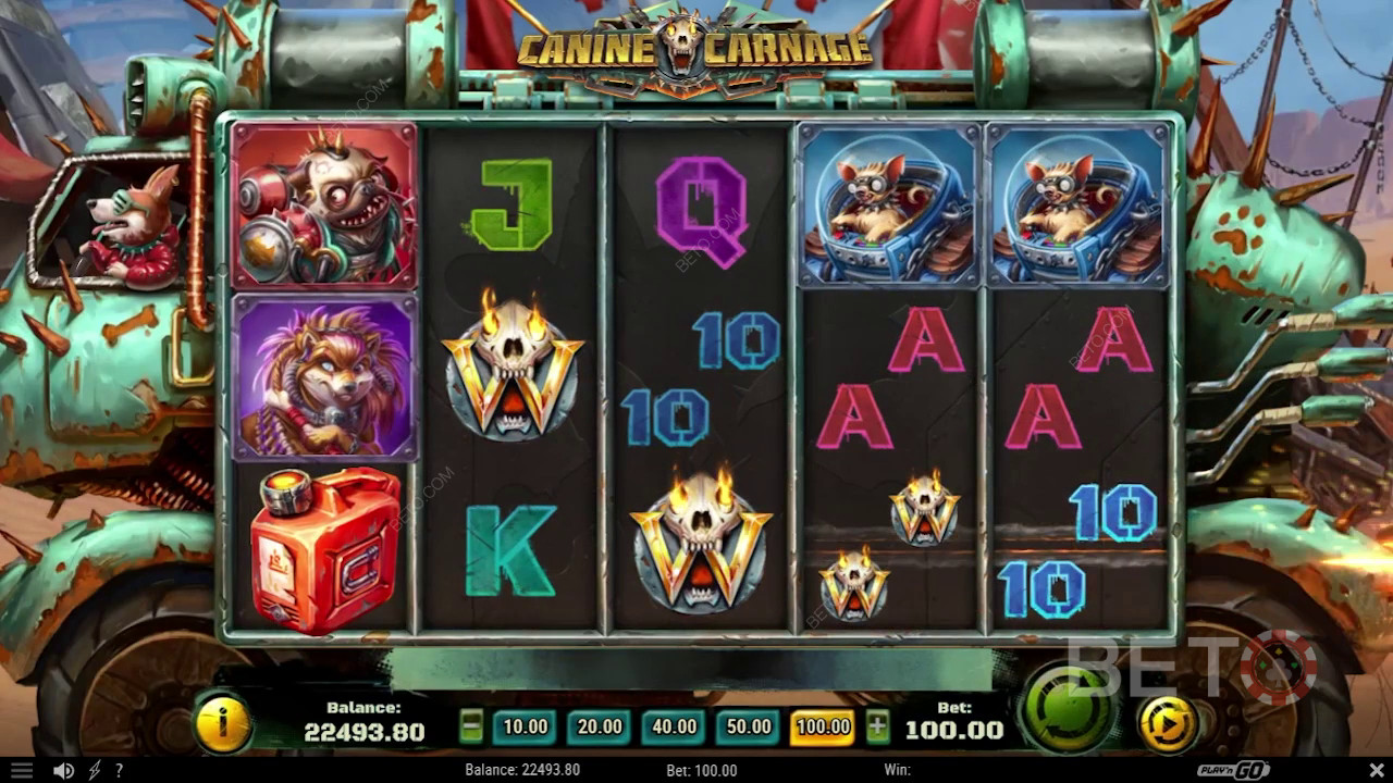 Canine Carnage Recenzia od BETO Slots