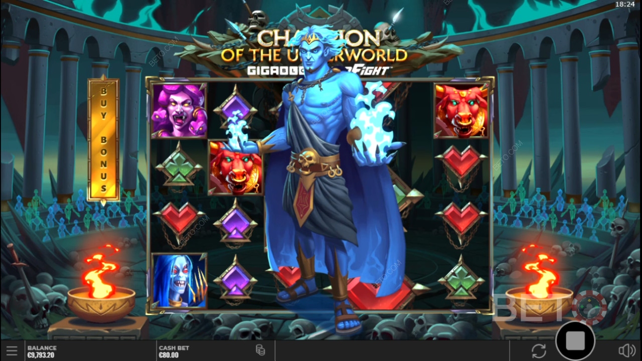Champion of the Underworld Recenzia od BETO Slots