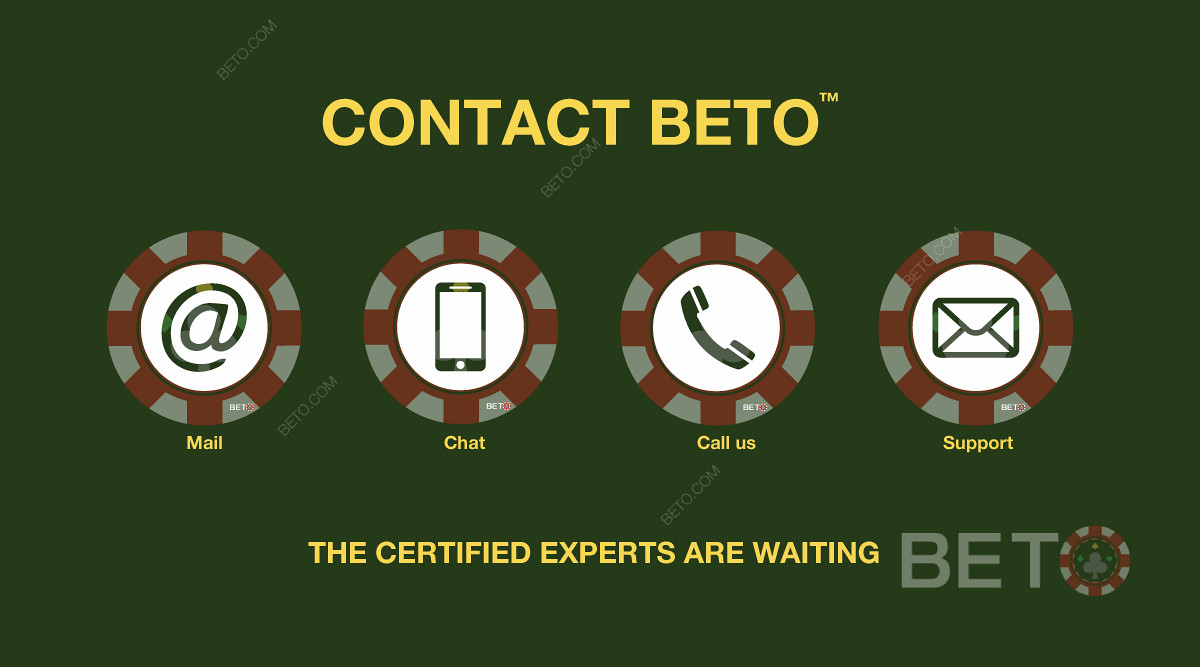 Kontaktujte BETO - Experti na hazardné hry čakajú!