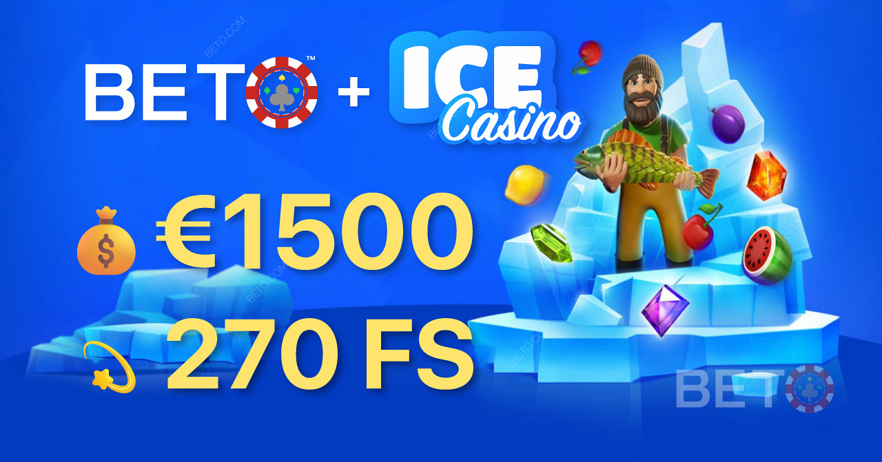 ICE Casino ponúka jeden z najväčších uvítacích balíčkov pre nových hráčov!