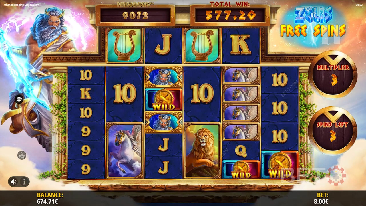 Olympus Raging Megaways Recenzia od BETO Slots