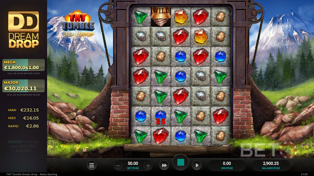 TNT Tumble Dream Drop Recenzia od BETO Slots