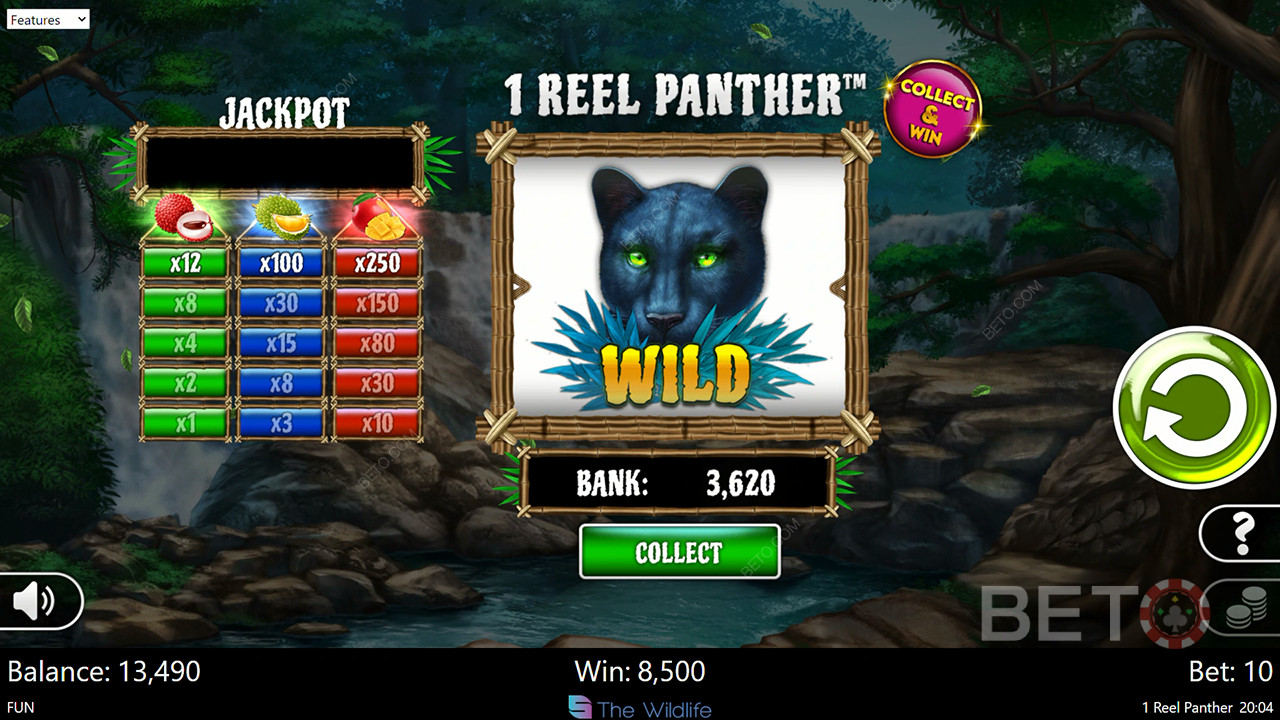 1 Reel Panther Recenzia od BETO Slots