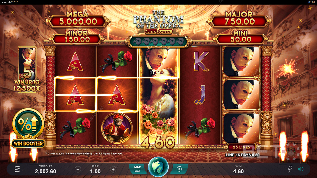 The Phantom of the Opera Link and Win Hrať Zadarmo
