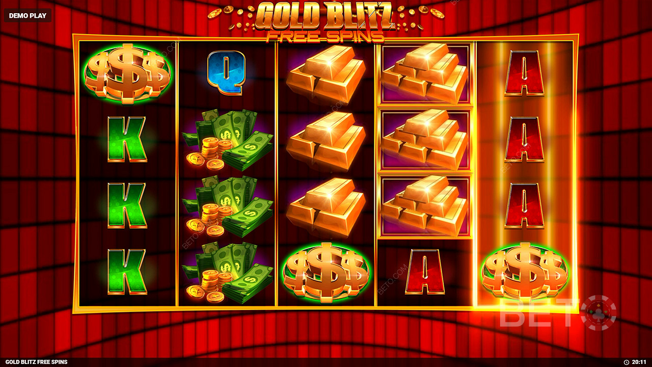 Gold Blitz Free Spins Hrať Zadarmo