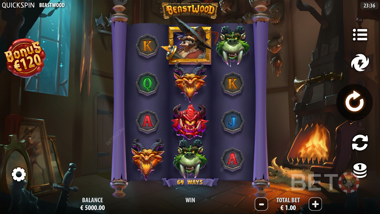 Beastwood Recenzia od BETO Slots