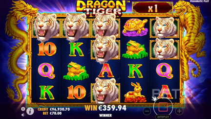 Dragon Tiger (Pragmatic Play) herní automat - Zadarmo hra a recenzia (2023)