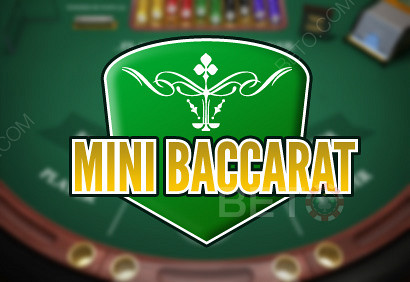 Mini Baccarat - Otestujte si svoje zručnosti v Baccarate zadarmo na BETO
