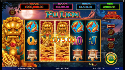 Jewel of the Dragon Fu Lion herní automat - Zadarmo hra a recenzia (2025)