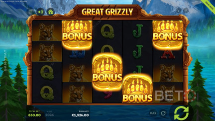 Great Grizzly (Gamomat) herní automat - Zadarmo hra a recenzia (2025)
