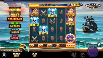 Black Sails Wild Seas herní automat - Zadarmo hra a recenzia (2025)