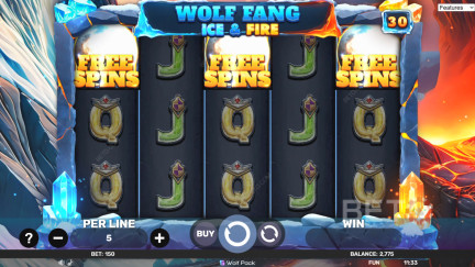 Wolf Fang - Ice & Fire herní automat - Zadarmo hra a recenzia (2025)