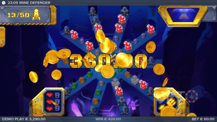 Mine Defender herní automat - Zadarmo hra a recenzia (2026)