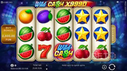 Wild Cash x9990 herní automat - Zadarmo hra a recenzia (2023)