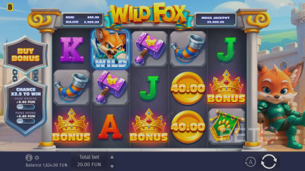 Wild Fox herní automat - Zadarmo hra a recenzia (2026)