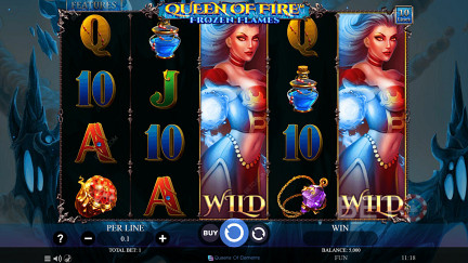 Queen Of Fire - Frozen Flames herní automat - Zadarmo hra a recenzia (2023)