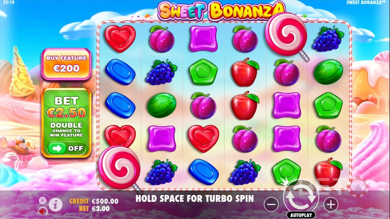 Sweet Bonanza demo videá z hrania. RTP je vyššie ako 96 %.