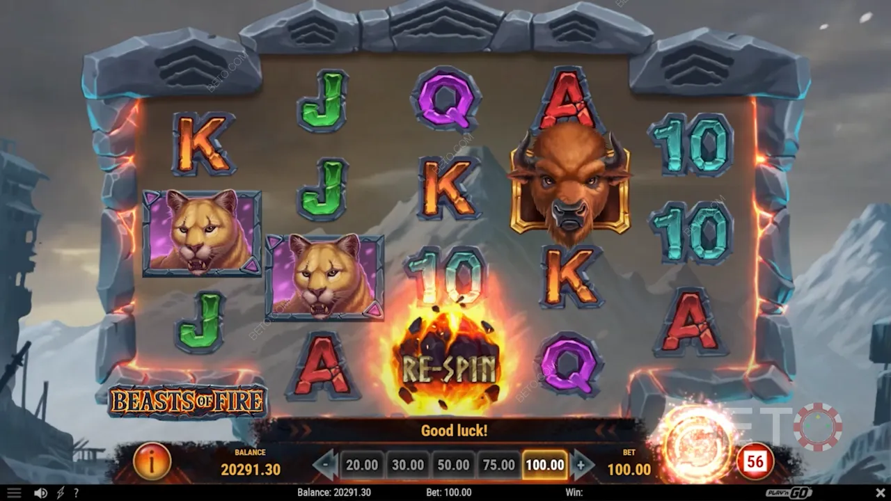 Ukážka hrania hry Beasts of Fire zobrazujúca výbušné animácie