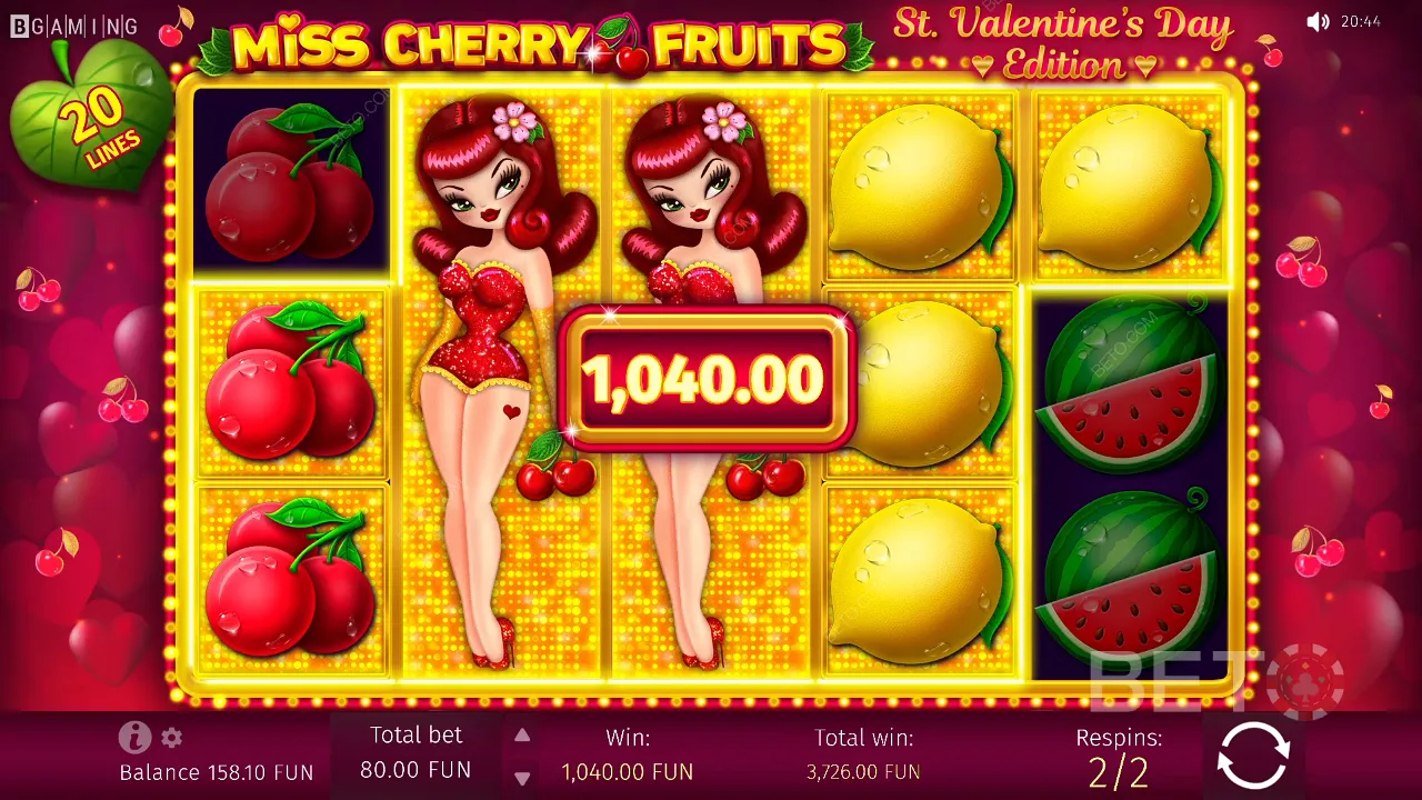 Ukážka hry v Miss Cherry Fruits