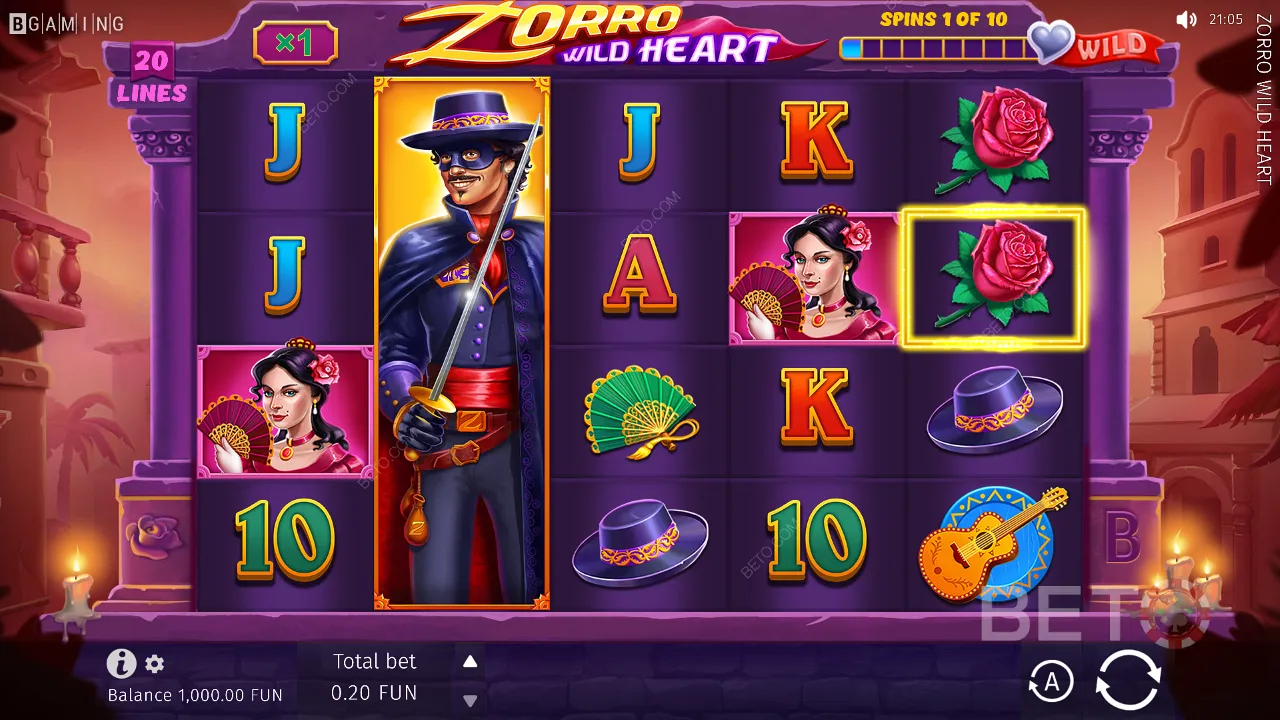Ukážka hrania hry Zorro Wild Heart